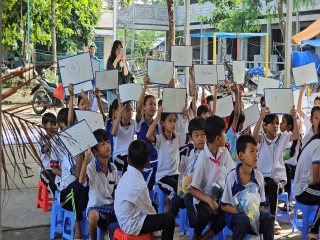 Câu lạc bộ Toán học “Math Marvel” dạy toán miễn phí cho học sinh nghèo tại An Giang